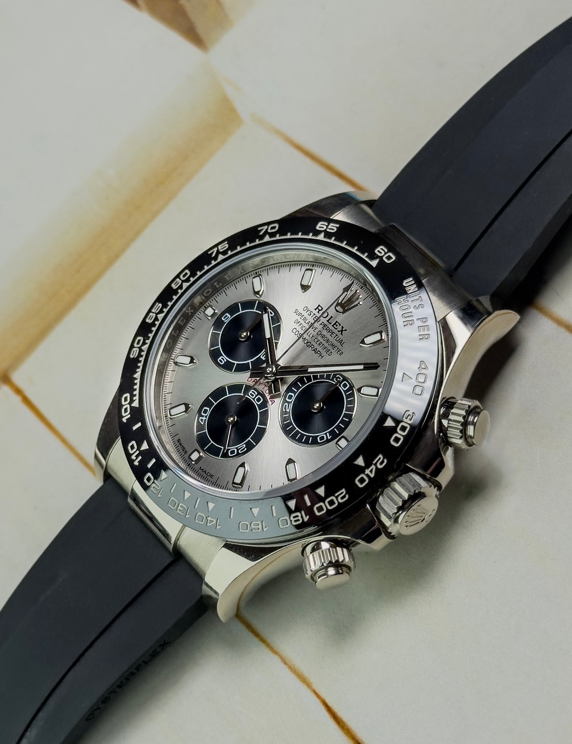 Rolex Cosmograph Daytona - 116519LN - Oysterflex Ghost