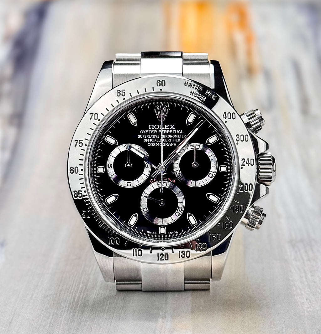 Rolex Cosmograph Daytona - 116520 - Black Dial
