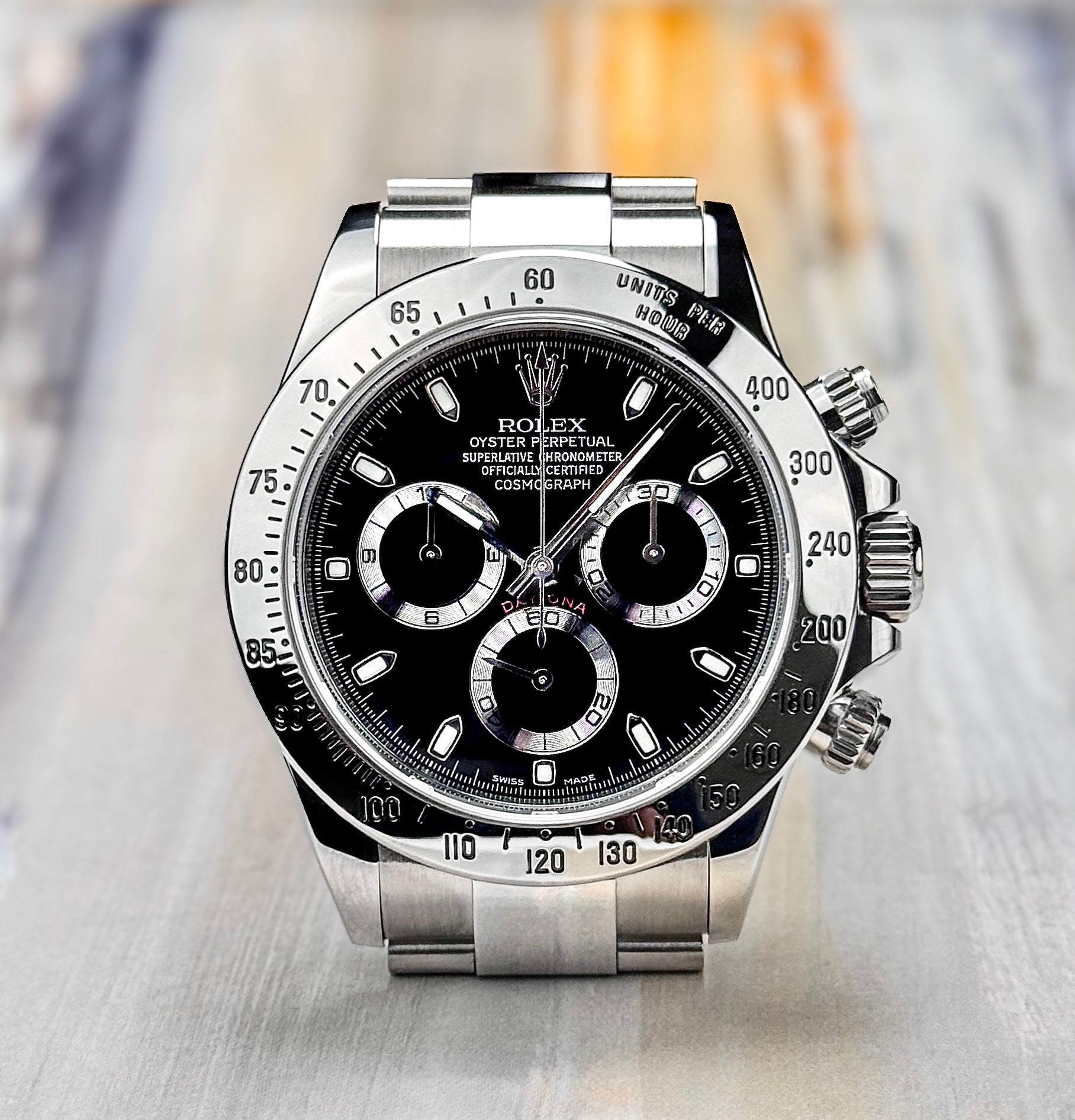 Rolex Cosmograph Daytona - 116520 - Black Dial