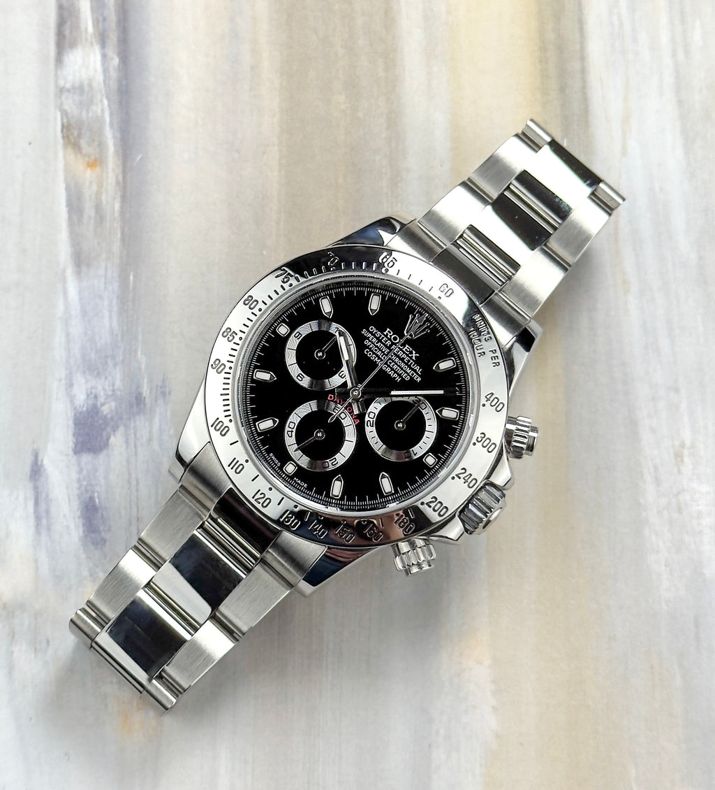 Rolex Cosmograph Daytona - 116520 - Black Dial