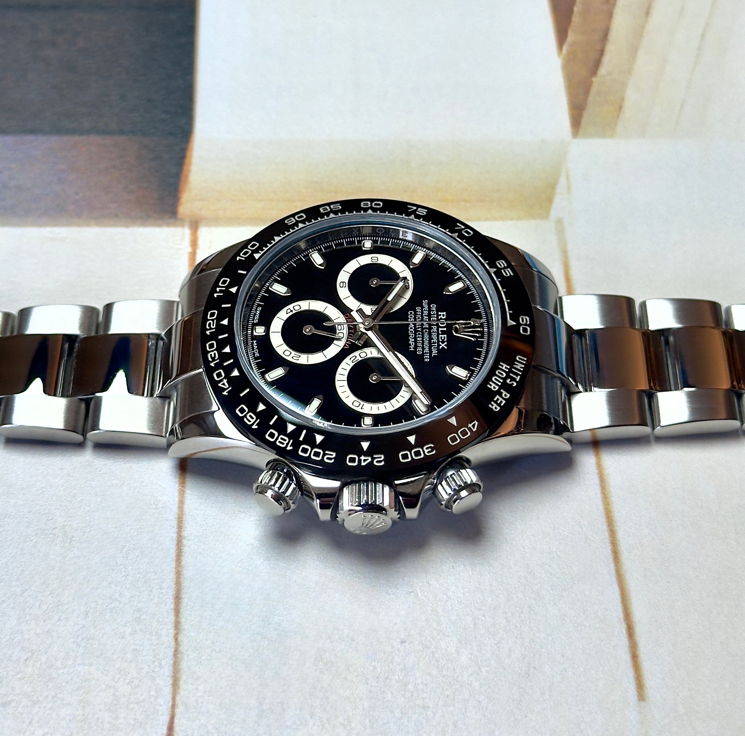 Rolex Cosmograph Daytona - Black Dial 116500LN