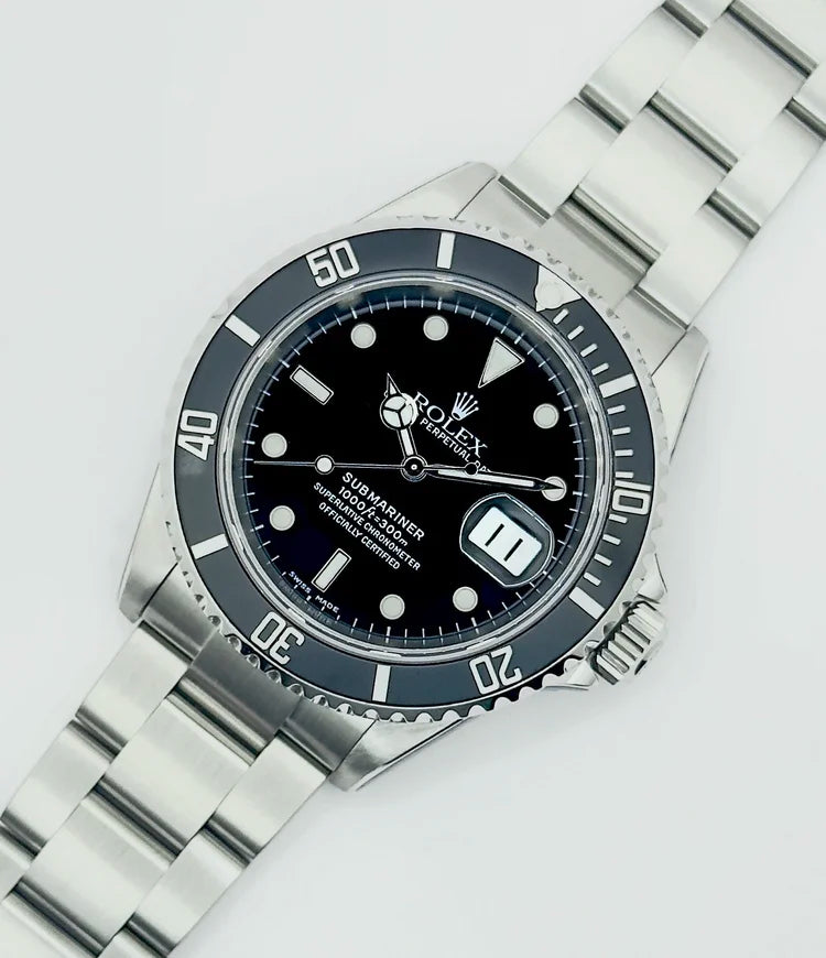 Rolex Submariner  16610 - 2002 With 2025 Rolex Service