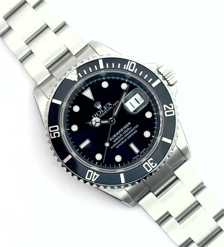 Rolex Submariner  16610 - 2002 With 2025 Rolex Service