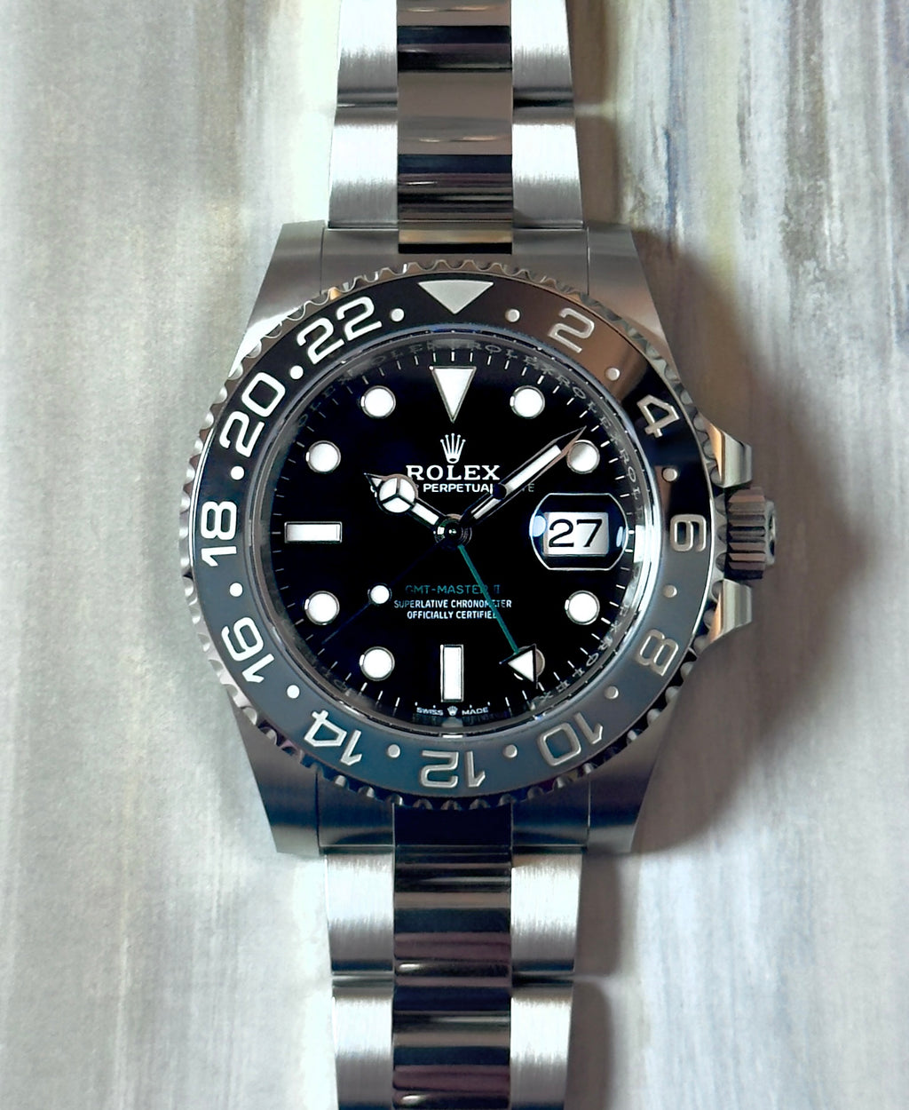 Rolex GMT Master II - 126710GRNR - Bruce Wayne