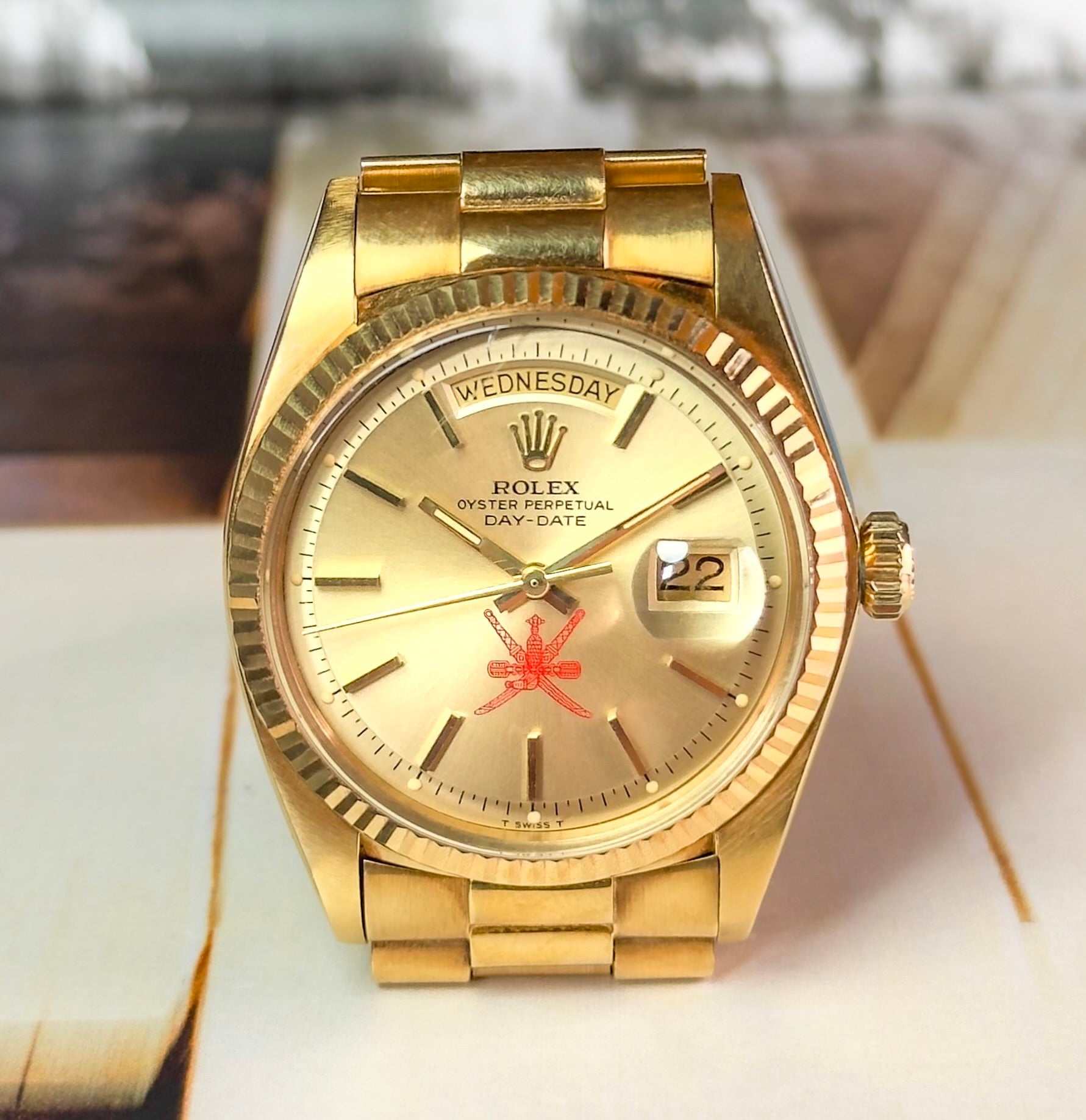 Rolex Day-Date - 1803 - Khanjar Champagne Dial - 1972