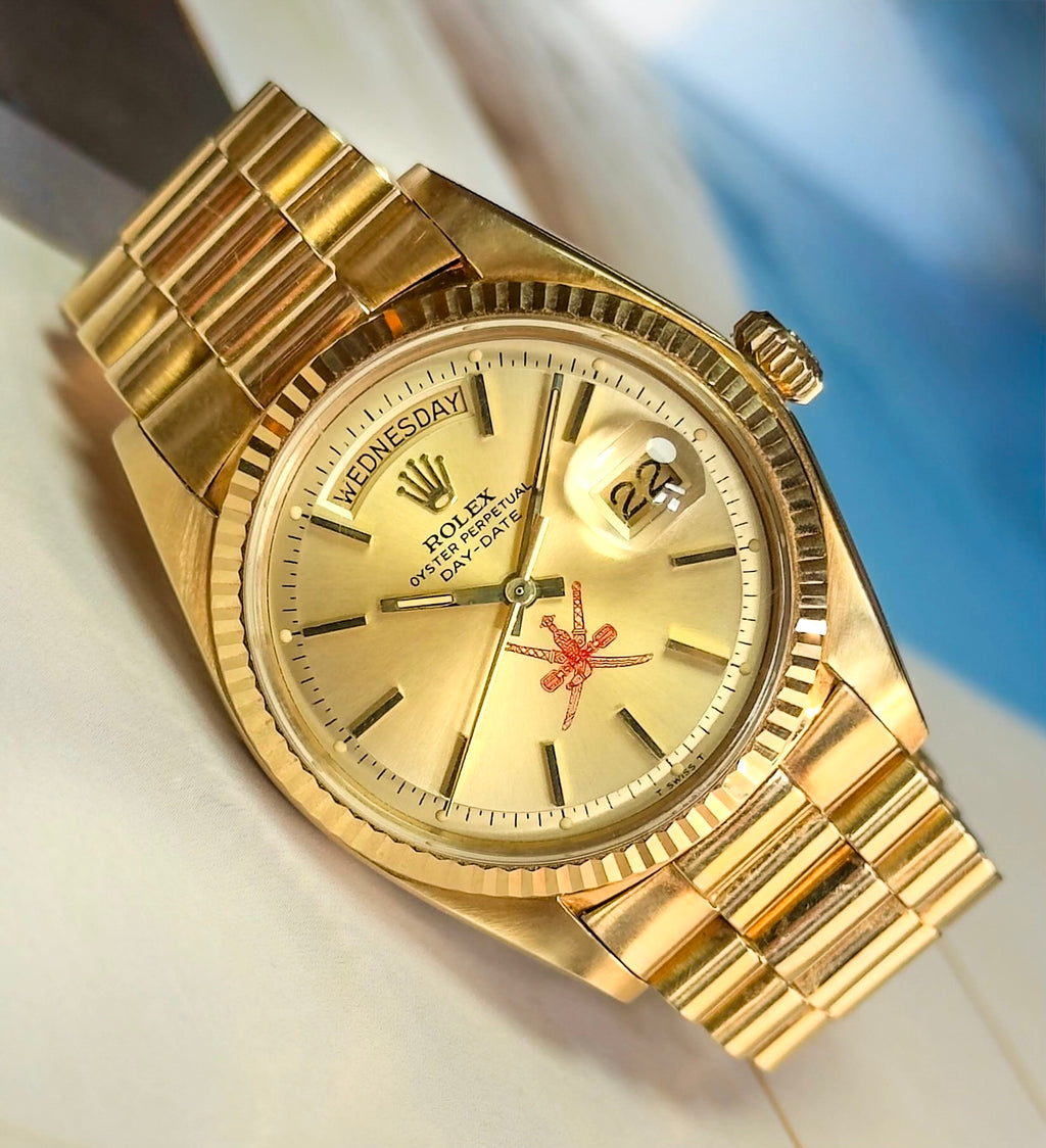 Rolex Day-Date - 1803 - Khanjar Champagne Dial - 1972