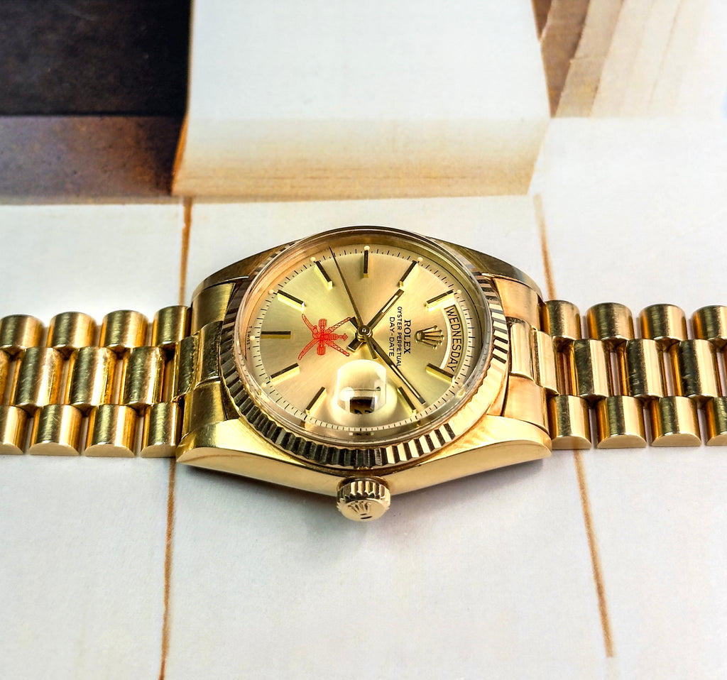 Rolex Day-Date - 1803 - Khanjar Champagne Dial - 1972