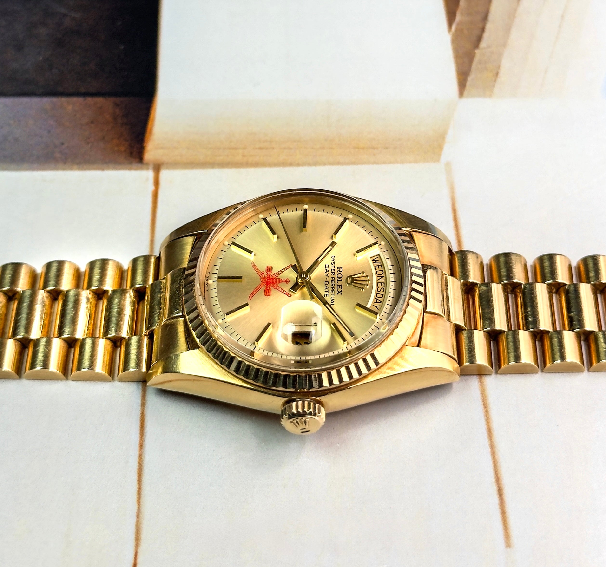 Rolex Day-Date - 1803 - Khanjar Champagne Dial - 1972