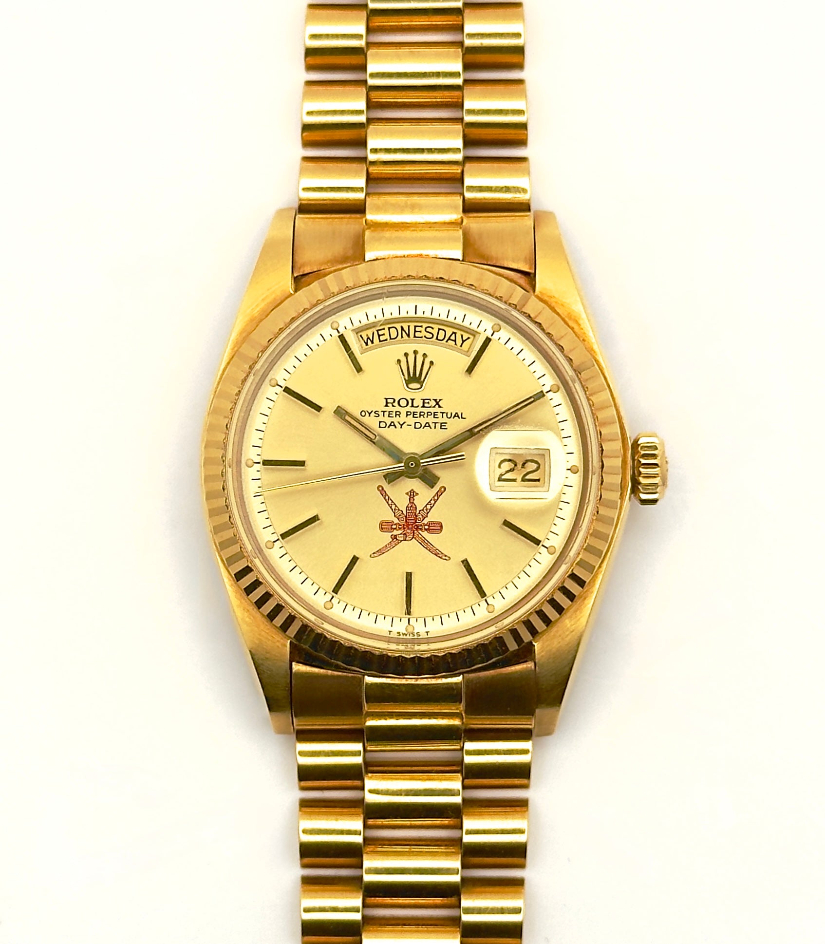 Rolex Day-Date - 1803 - Khanjar Champagne Dial - 1972