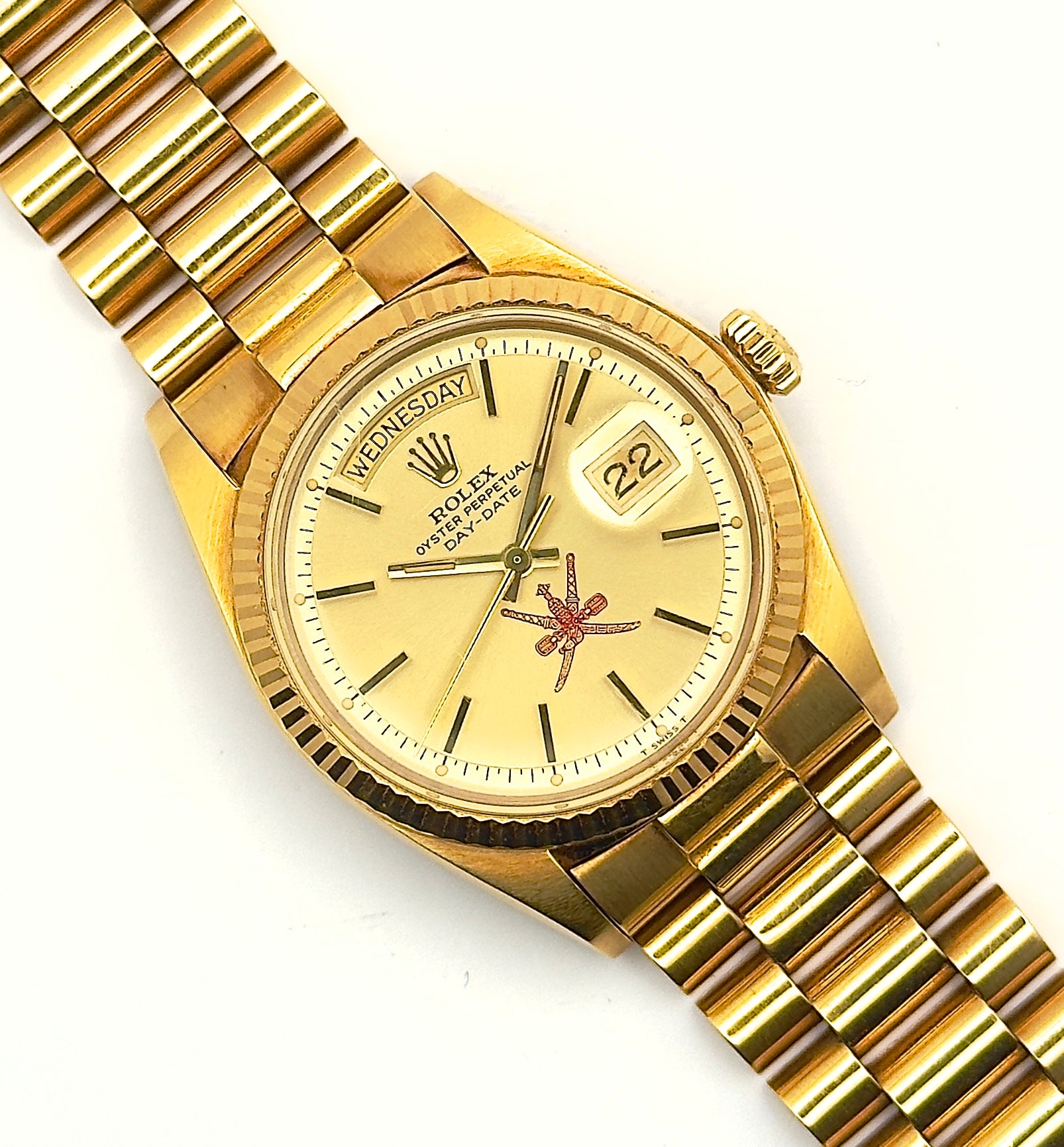 Rolex Day-Date - 1803 - Khanjar Champagne Dial - 1972