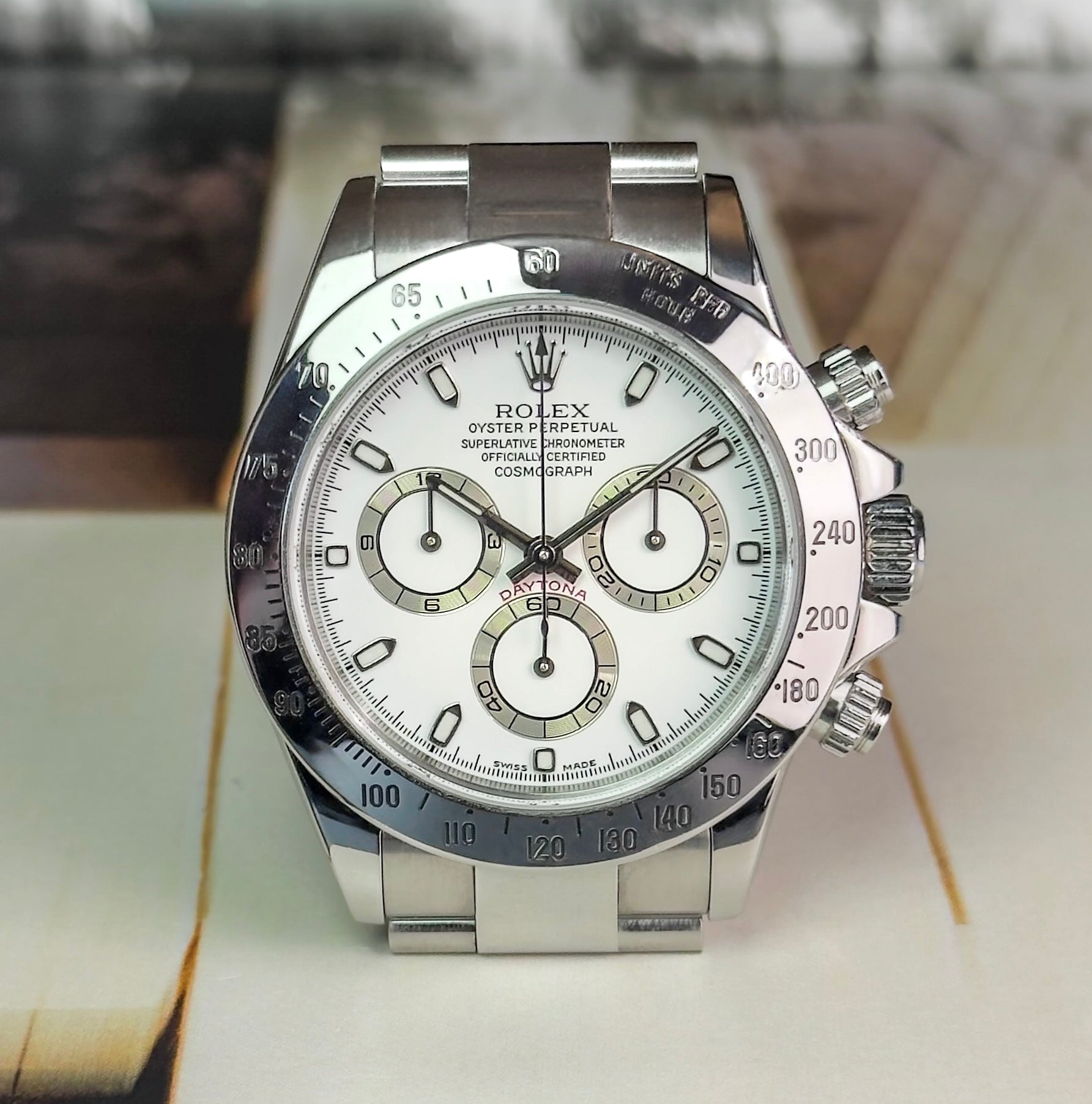 Rolex Cosmograph Daytona - 116520 - MK1 Dial Thin Hands