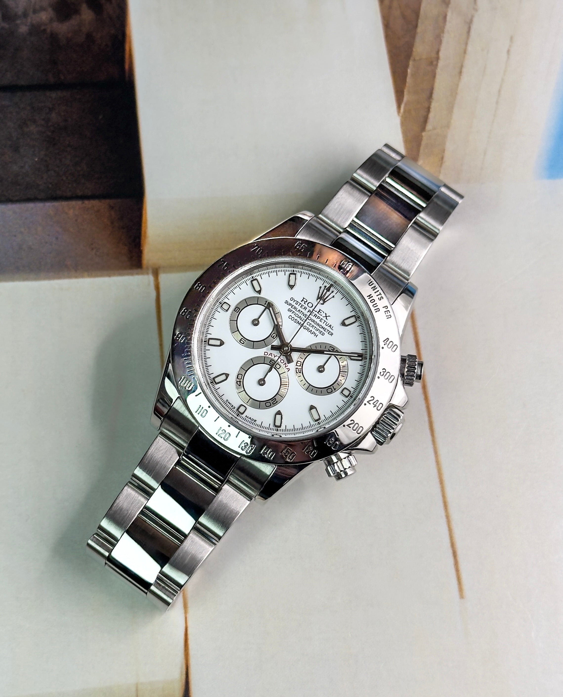 Rolex Cosmograph Daytona - 116520 - MK1 Dial Thin Hands
