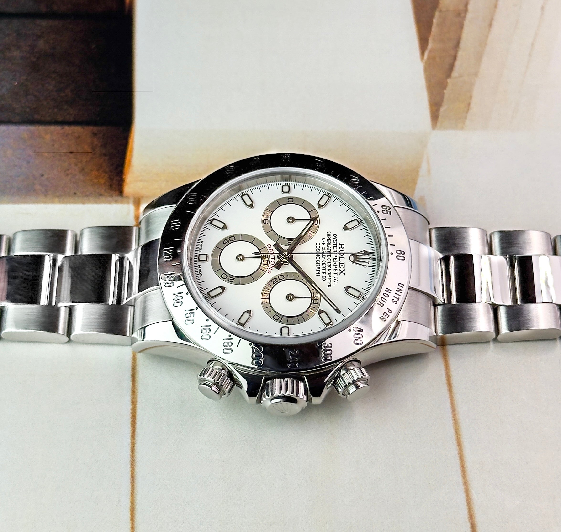 Rolex Cosmograph Daytona - 116520 - MK1 Dial Thin Hands
