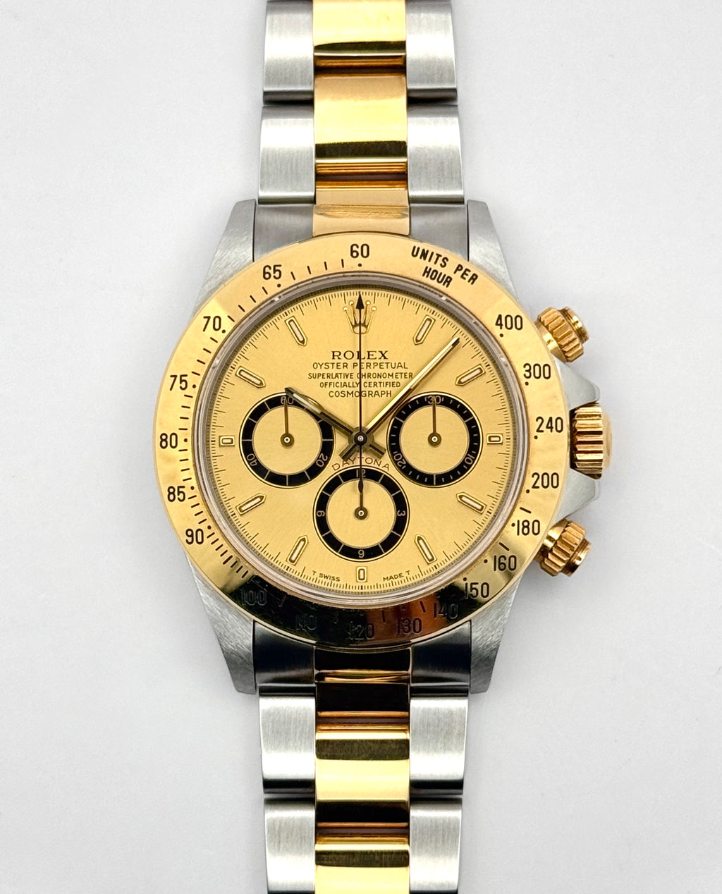 Rolex Cosmograph Daytona - 16523 - Inverted 6 Champagne Dial