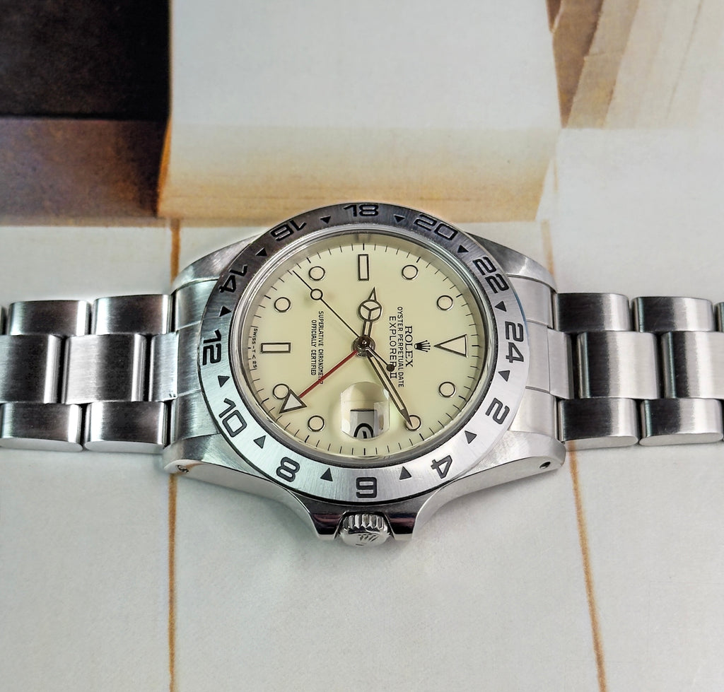 Rolex Explorer II - 16550 - Panna Dial - 1984
