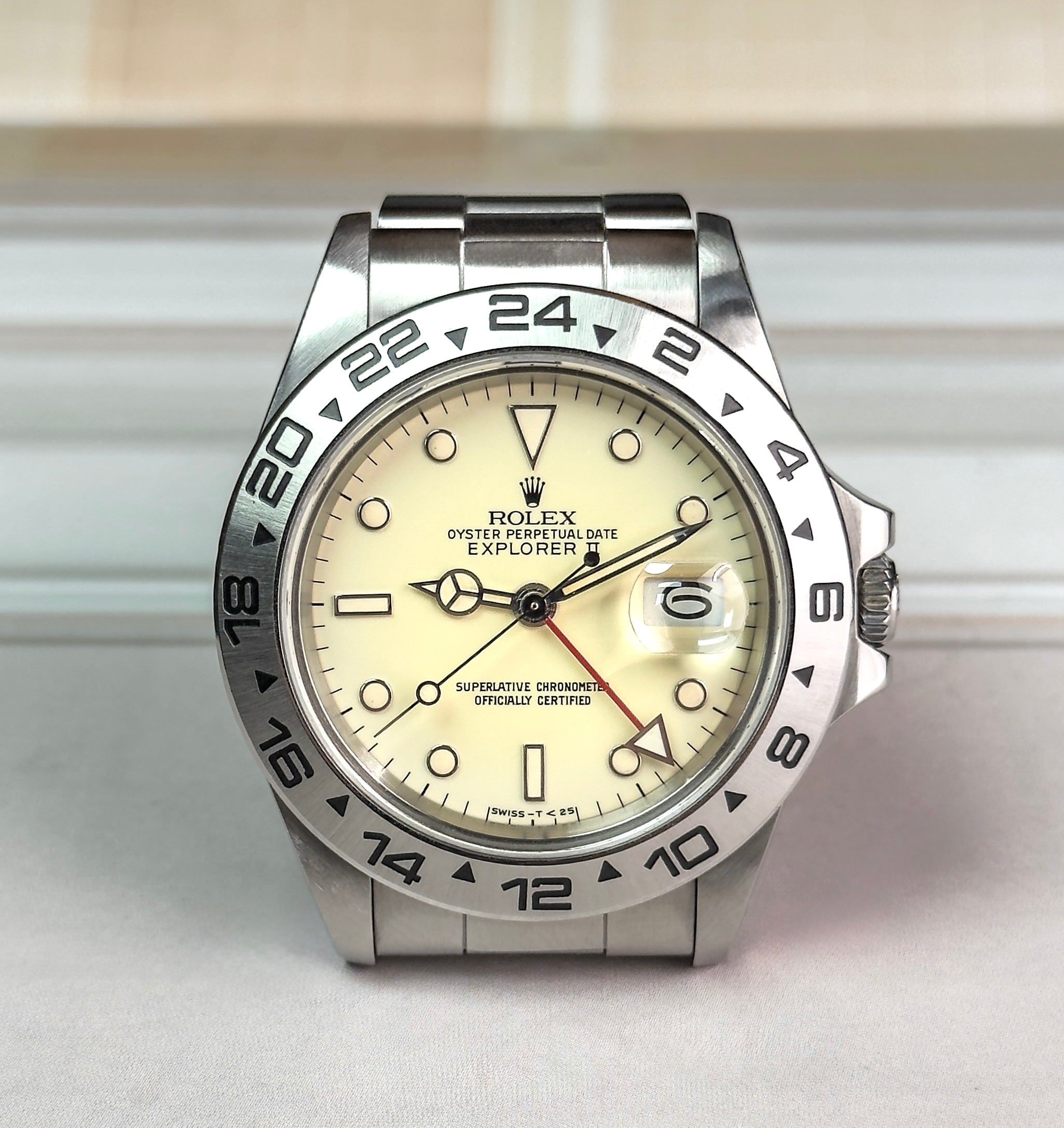 Rolex Explorer II - 16550 - Panna Dial - 1984