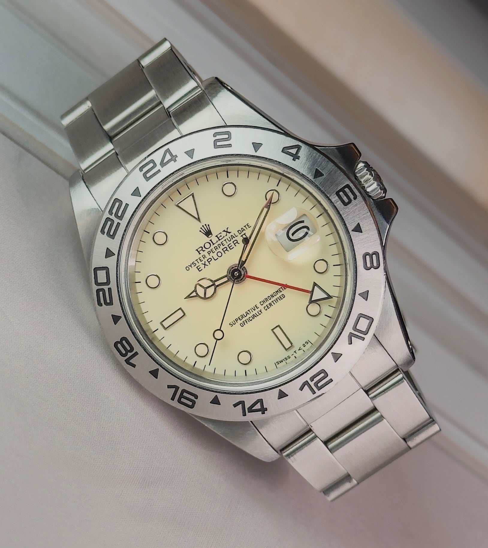 Rolex Explorer II - 16550 - Panna Dial - 1984