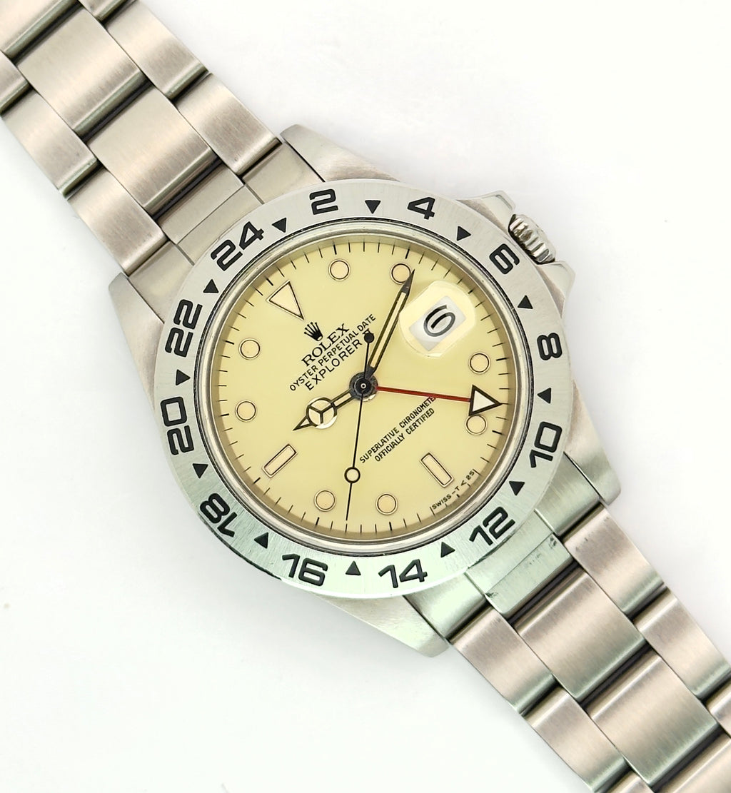 Rolex Explorer II - 16550 - Panna Dial - 1984