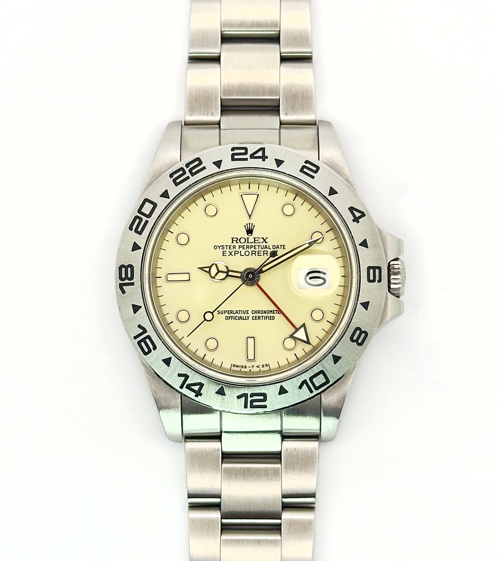 Rolex Explorer II - 16550 - Panna Dial - 1984