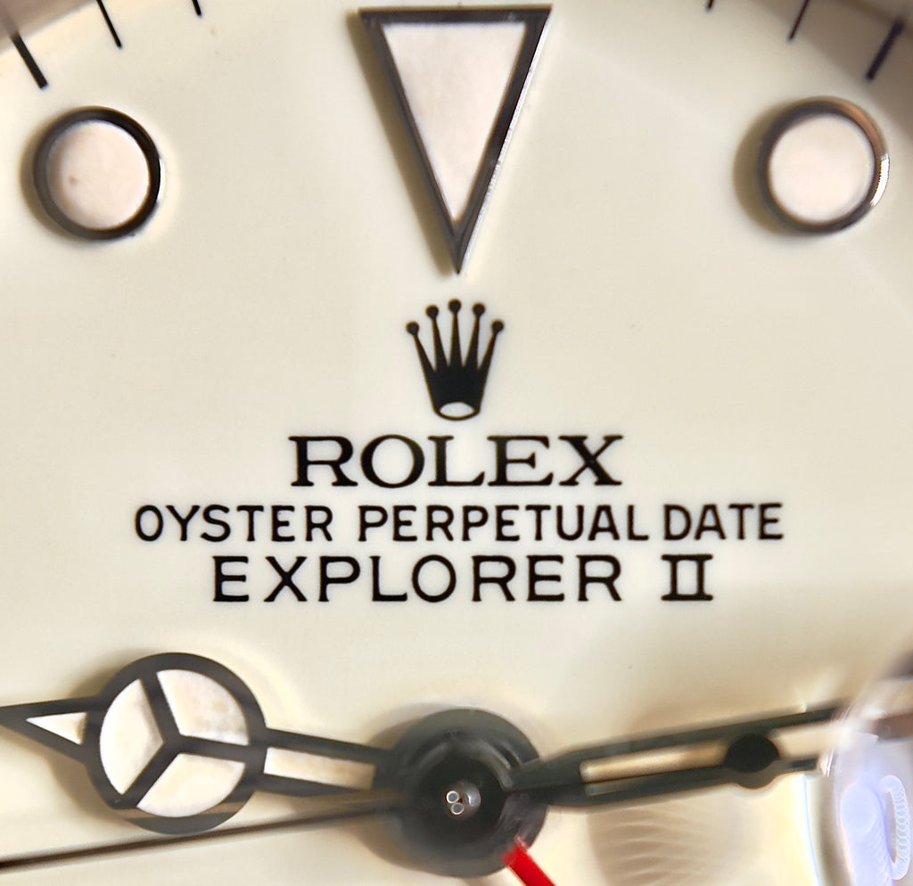 Rolex Explorer II - 16550 - Panna Dial - 1984