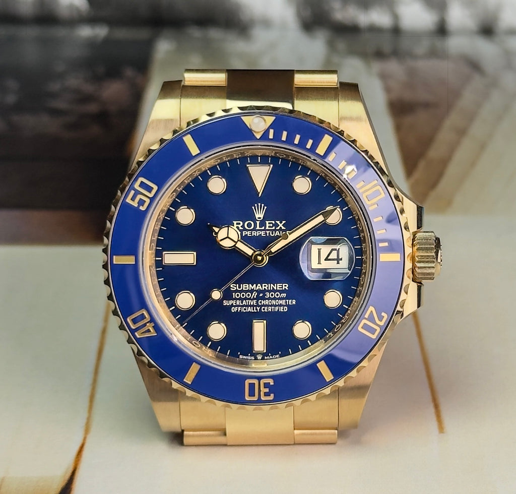 Rolex Submariner - Yellow Gold Blue Dial  126618LB - 2025