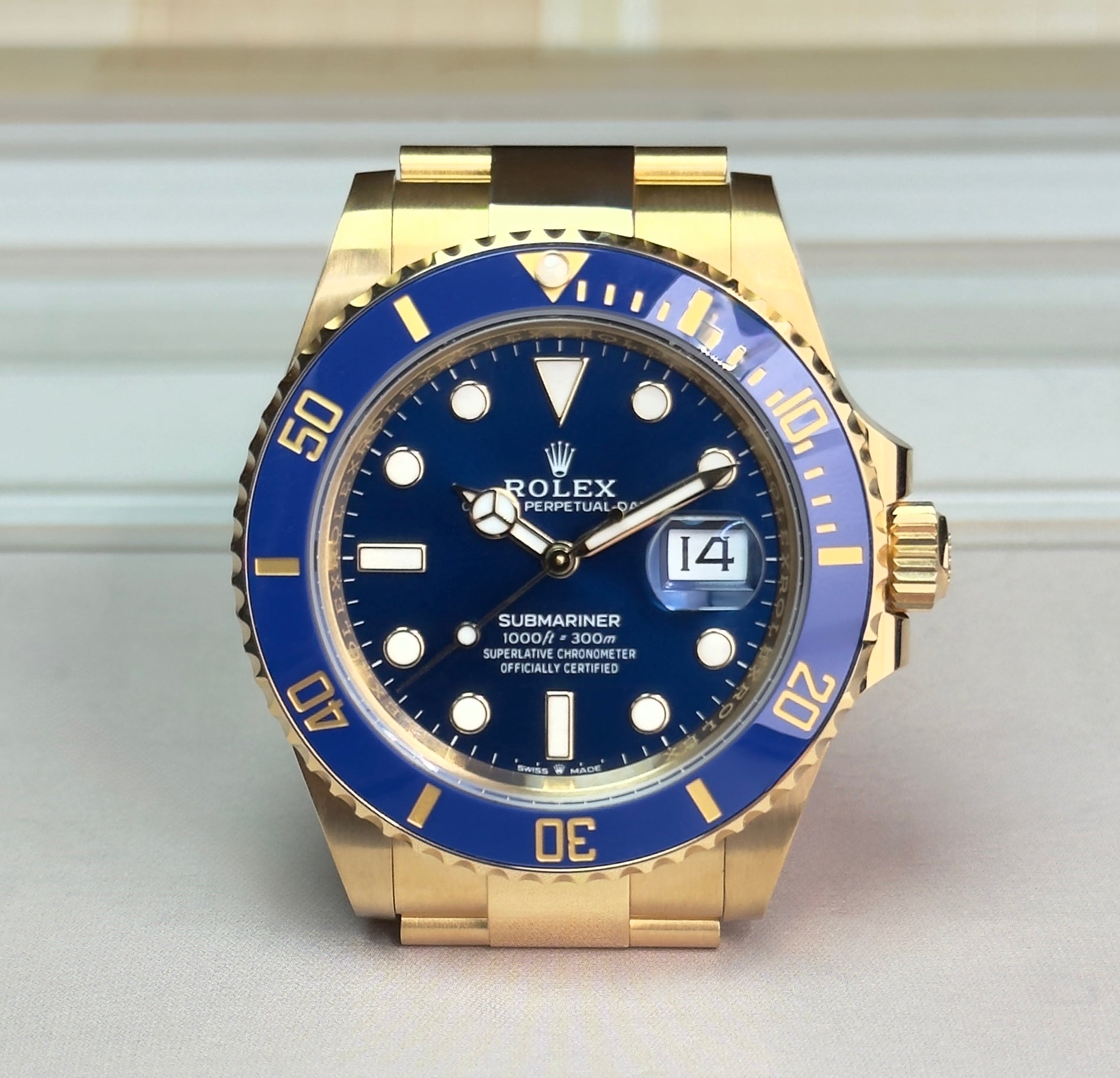 Rolex Submariner - Yellow Gold Blue Dial  126618LB - 2025