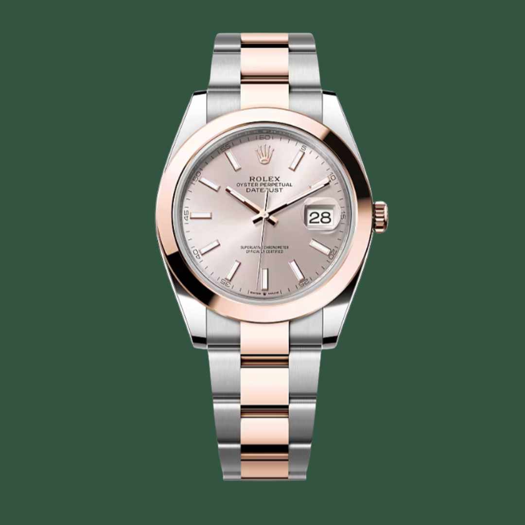 Rolex Datejust 41 (Sundust/Rose/Steel)