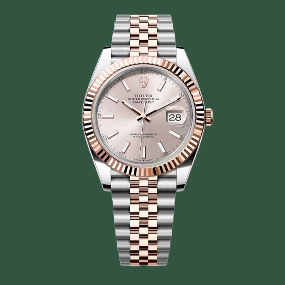 Rolex Datejust 41 (Sundust/Rose/Steel)