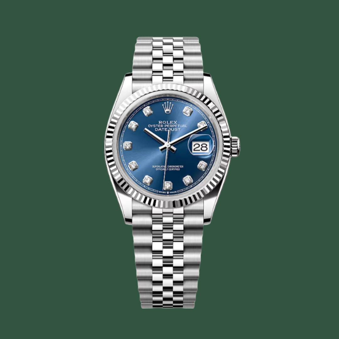 Rolex Datejust 36 (Blue/Diamonds)