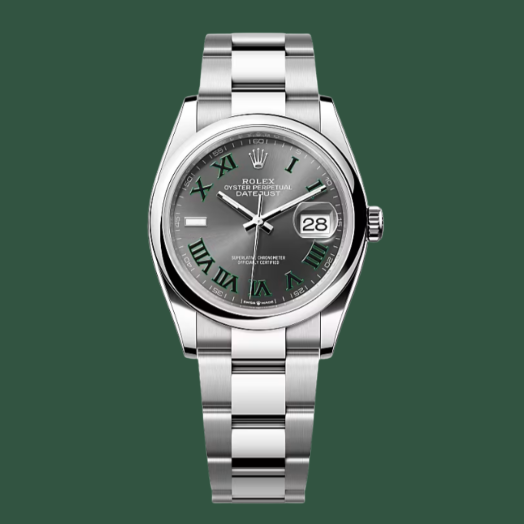 Rolex Datejust 36 (Wimbledon/Steel)