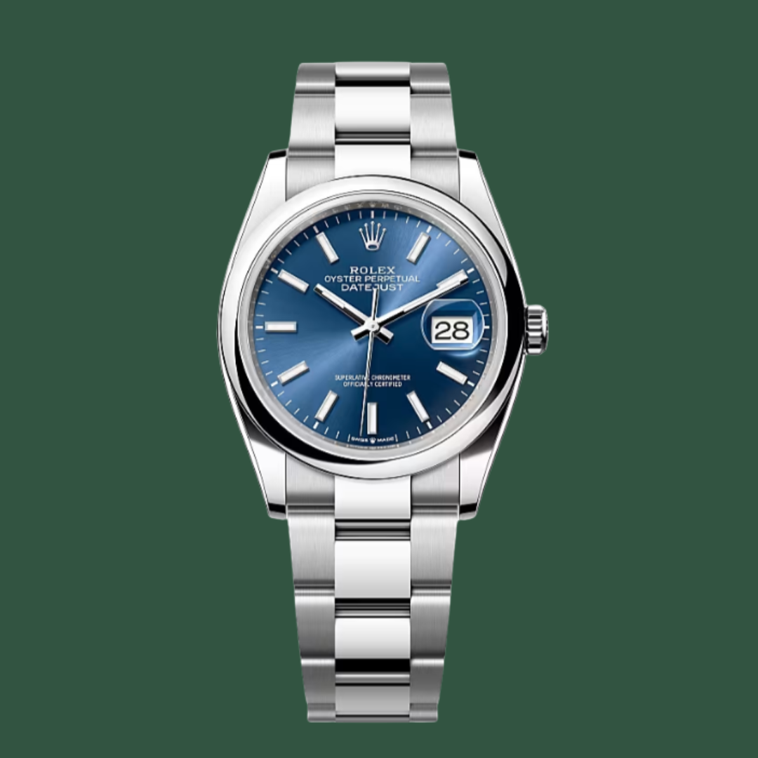 Rolex Datejust 36 (Bright Blue/Steel)