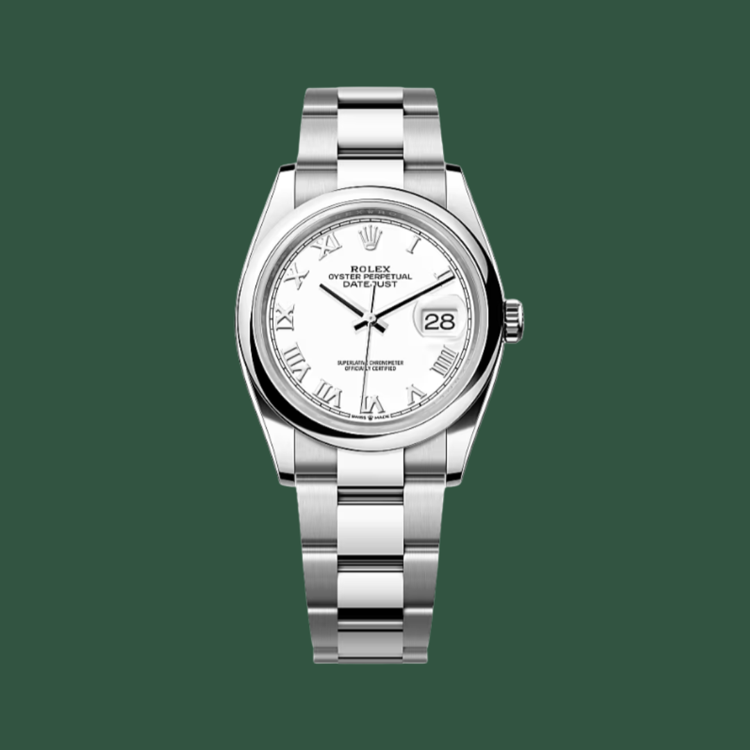 Rolex Datejust 36 (White/Steel)