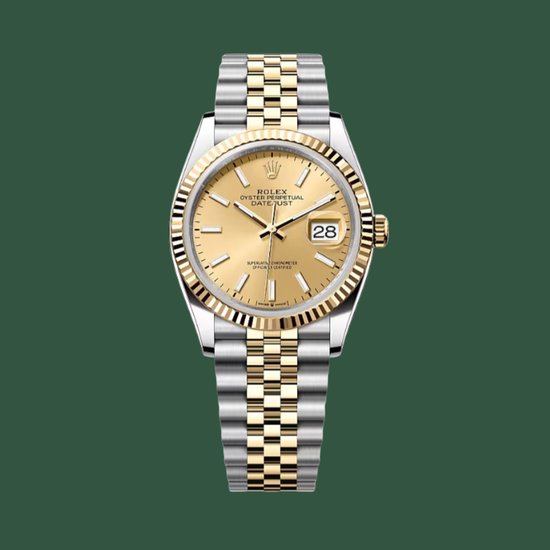 Rolex Datejust 36 (Champagne/Yellow Gold)