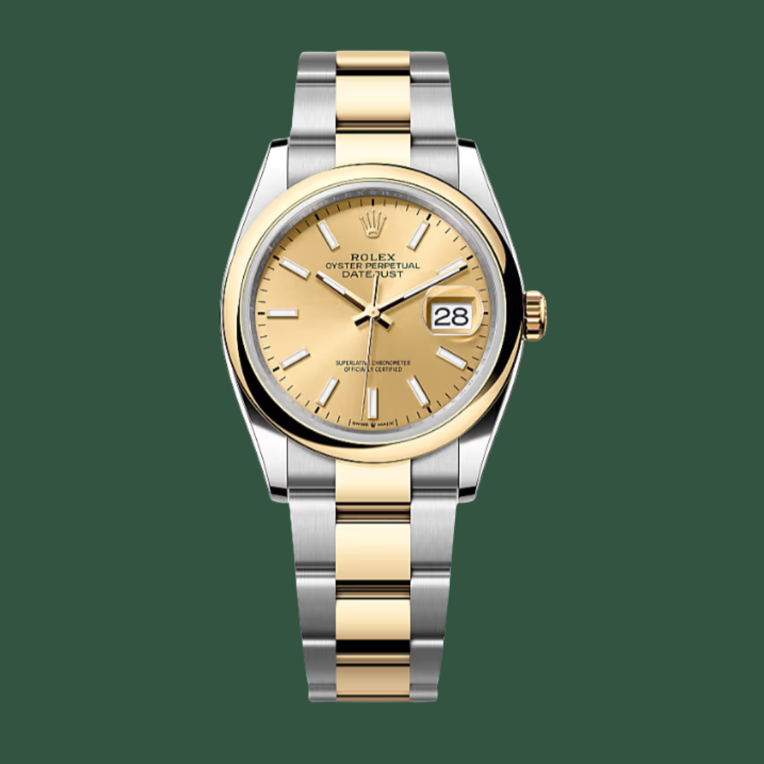 Rolex Datejust 36 (Champagne/Yellow Gold)