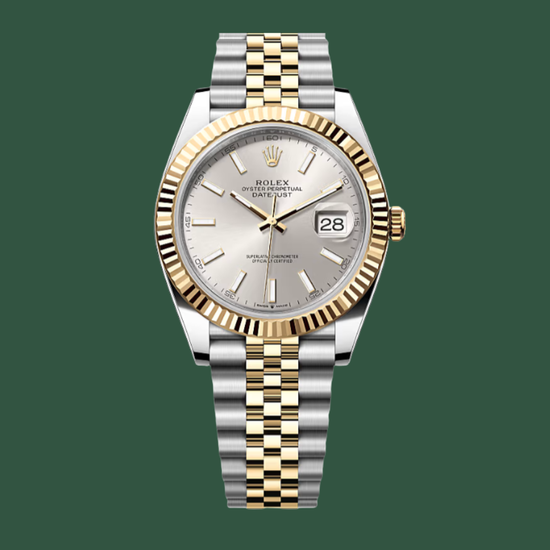 Rolex Datejust 41 (Silver/Yellow Gold)