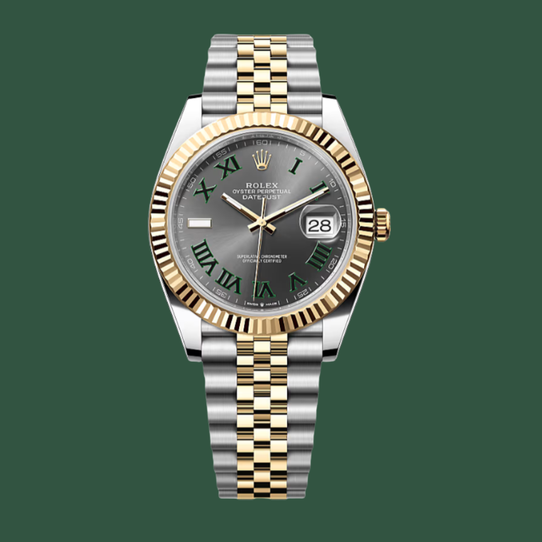 Rolex Datejust 41 (Wimbledon/Yellow Gold)