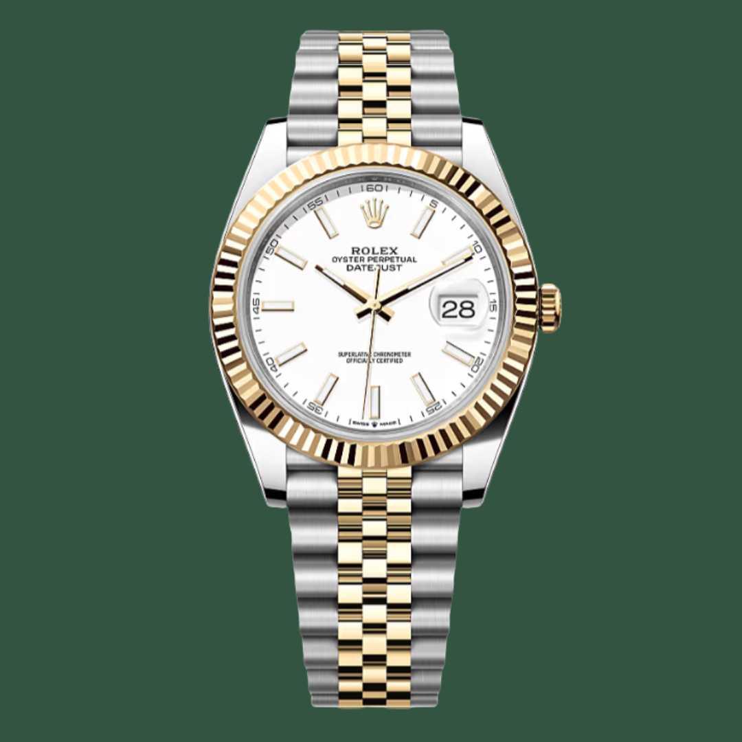 Rolex Datejust 41 (White/Yellow Gold)
