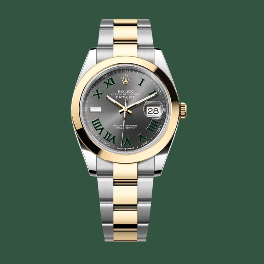Rolex Datejust 41 (Wimbledon/Yellow Gold)