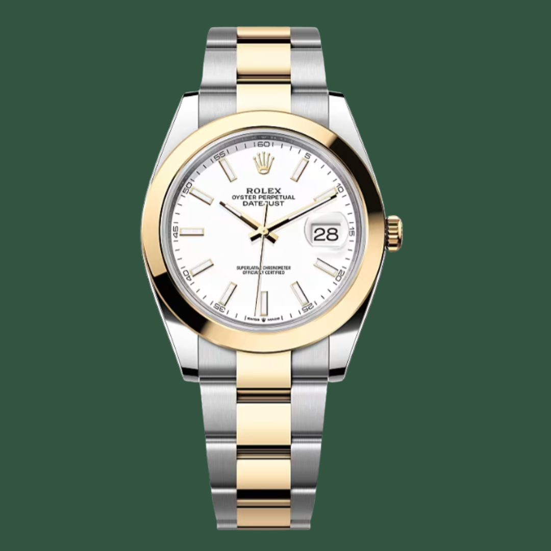 Rolex Datejust 41 (White/Yellow Gold)