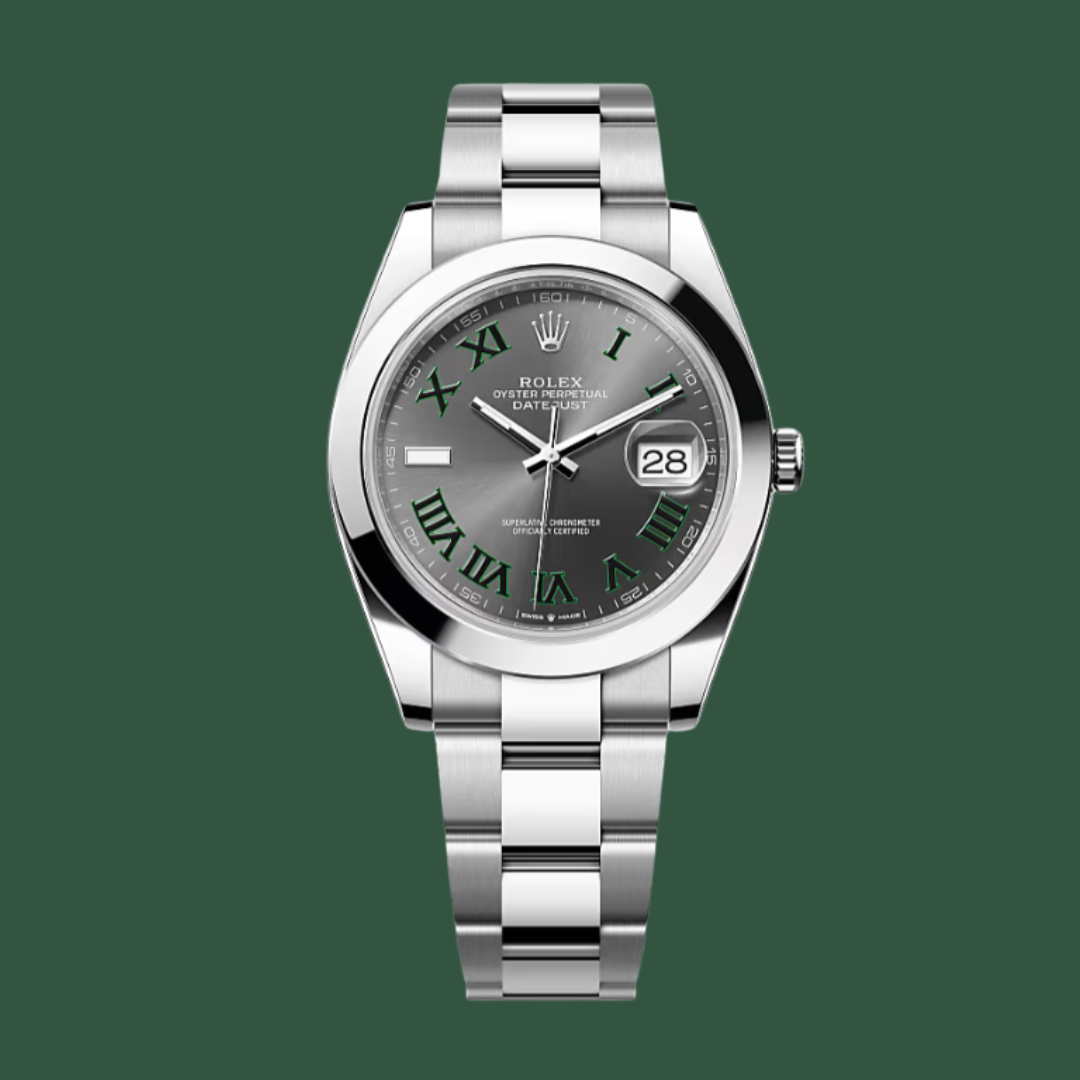 Rolex Datejust 41 (Wimbledon/Steel)