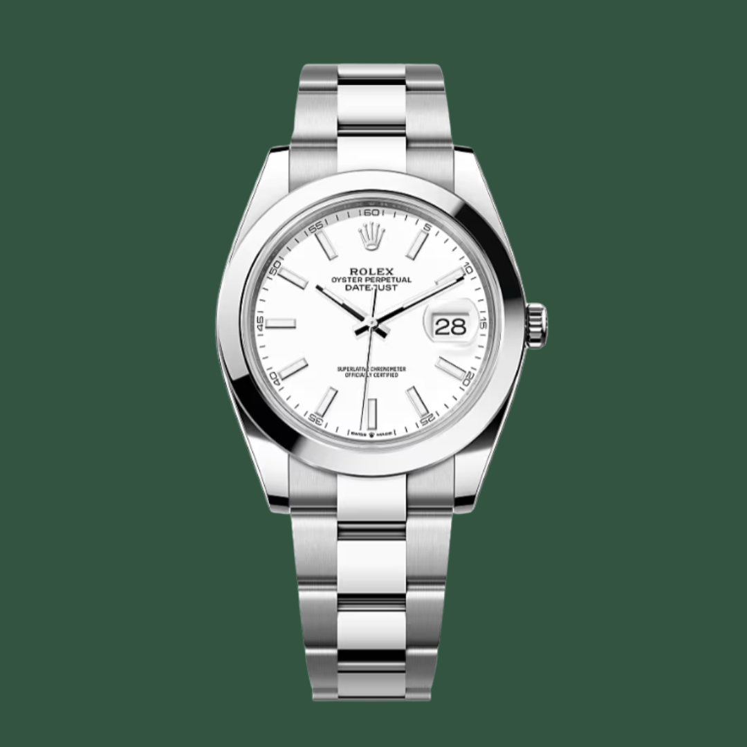Rolex Datejust 41 (White/Steel)
