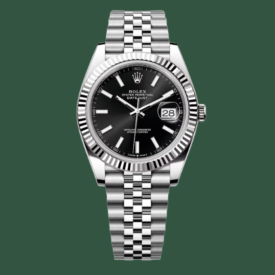 Rolex Datejust 41 (Black/White Gold/Steel)