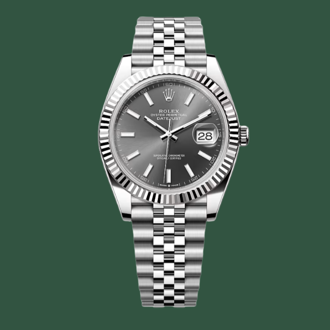 Rolex Datejust 41 (Slate/White Gold/Steel)