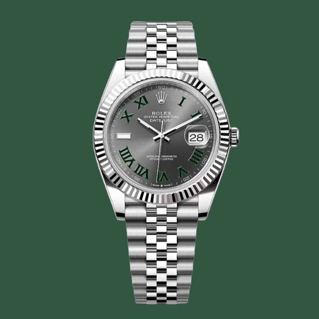 Rolex Datejust 41 (Wimbledon/White Gold/Steel)