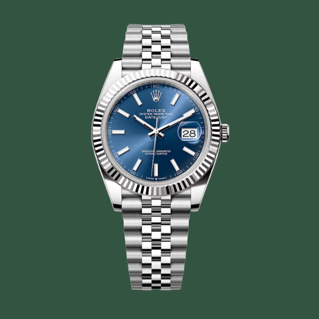 Rolex Datejust 41 (Blue/White Gold/Steel)