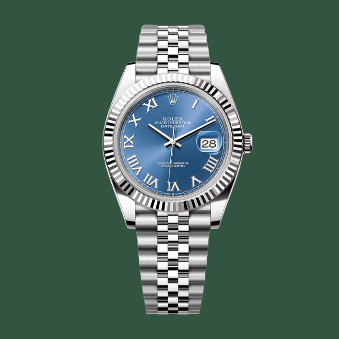 Rolex Datejust 41 (Azzurro/White Gold/Steel)