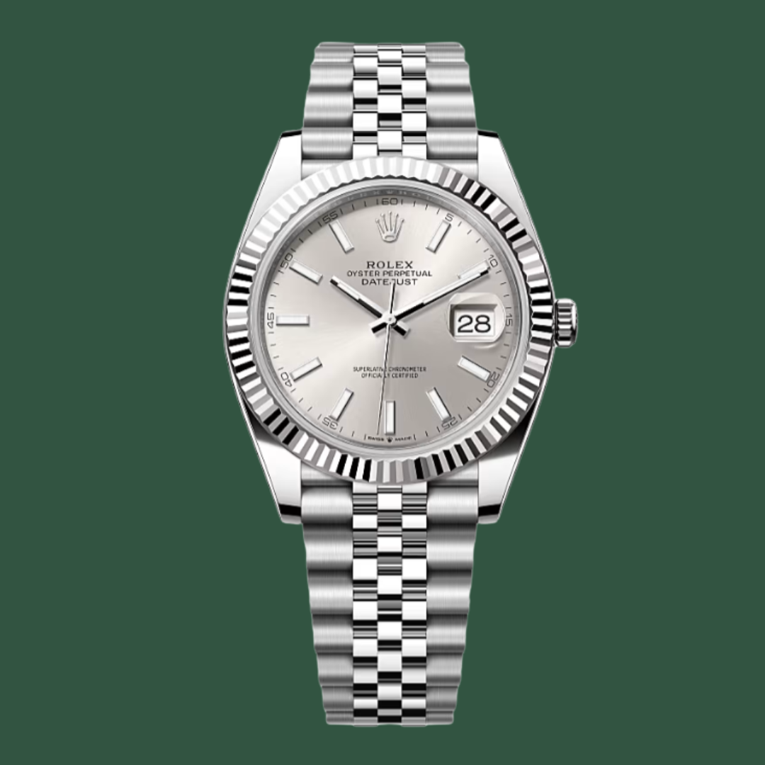 Rolex Datejust 41 (Silver/White Gold/Steel)