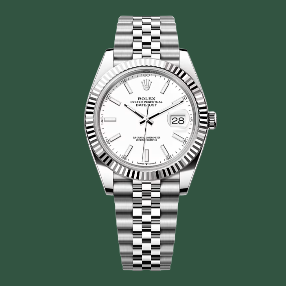 Rolex Datejust 41 (White/White Gold/Steel)